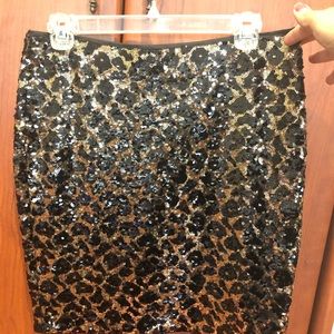 Sequin skirt